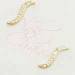 596, Luxury Nail Jewels (2pcs) by thePINKchair - thePINKchair.ca - Nail Art - thePINKchair nail studio