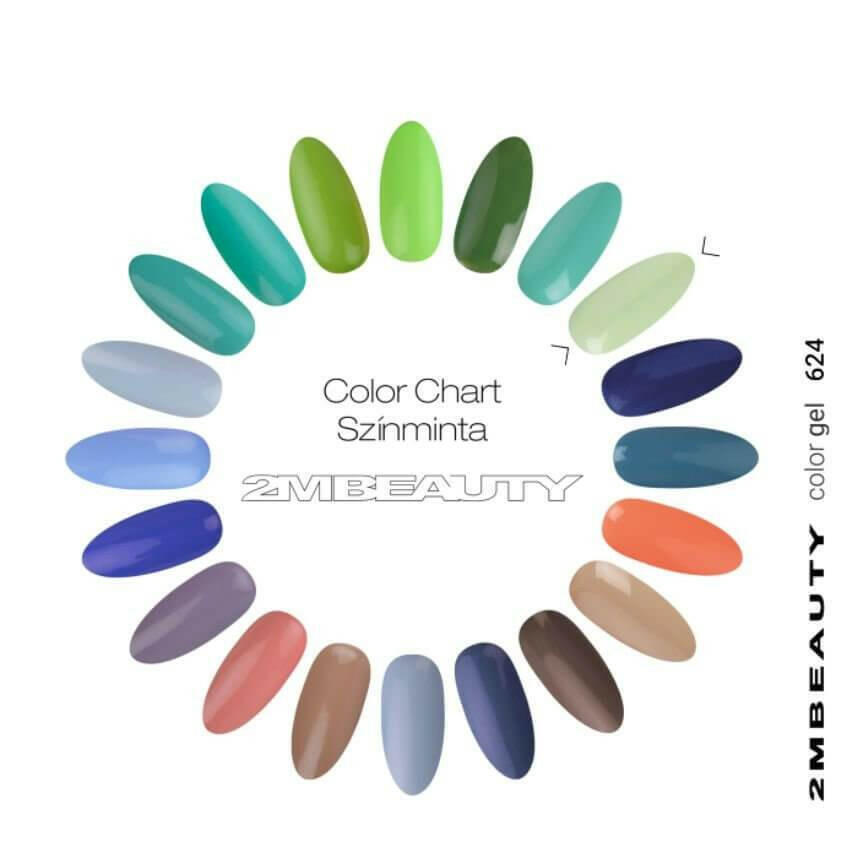 624 Coloured Gel by 2MBEAUTY - thePINKchair.ca - Coloured Gel - 2Mbeauty