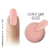 629 Powder Pink Coloured Gel by 2MBEAUTY - thePINKchair.ca - Coloured Gel - 2Mbeauty