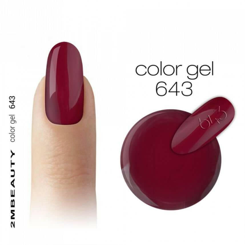 643 Coloured Gel by 2MBEAUTY - thePINKchair.ca - Coloured Gel - 2Mbeauty