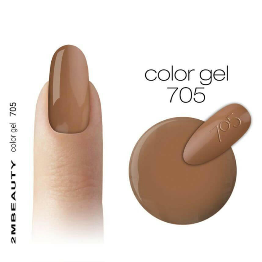 705 Coloured Gel by 2MBEAUTY - thePINKchair.ca - Coloured Gel - 2Mbeauty