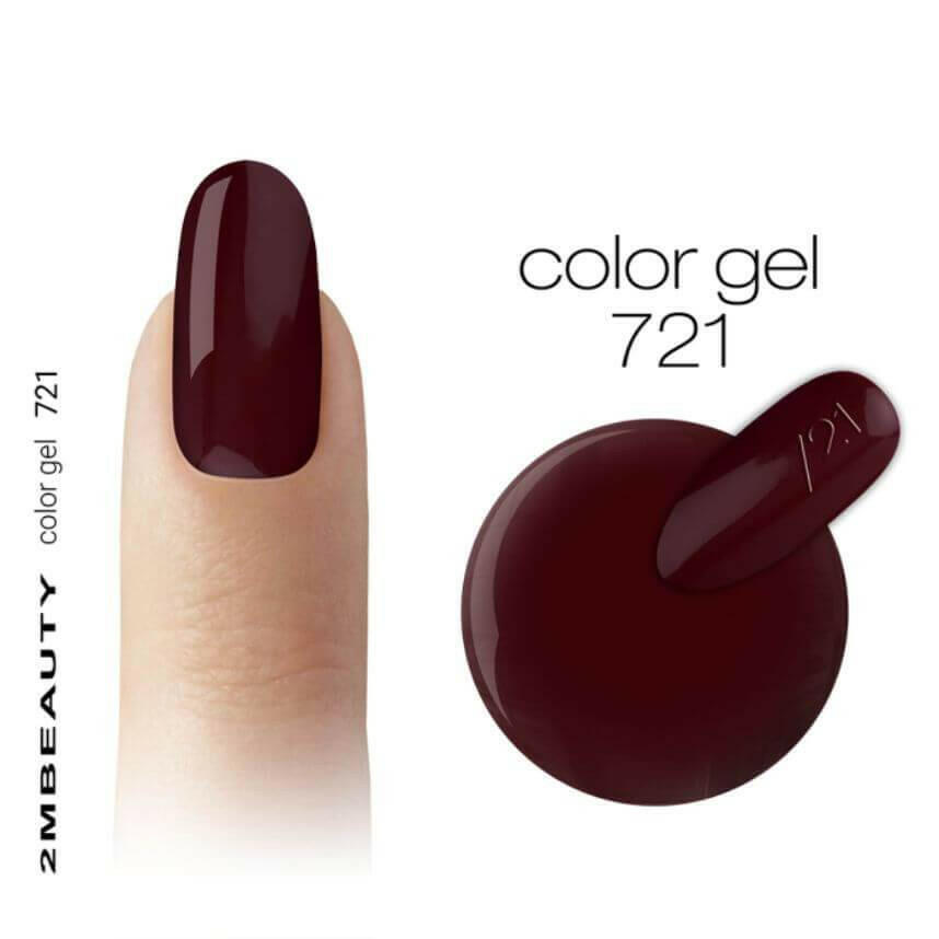 721 Coloured Gel by 2MBEAUTY - thePINKchair.ca - Coloured Gel - 2Mbeauty