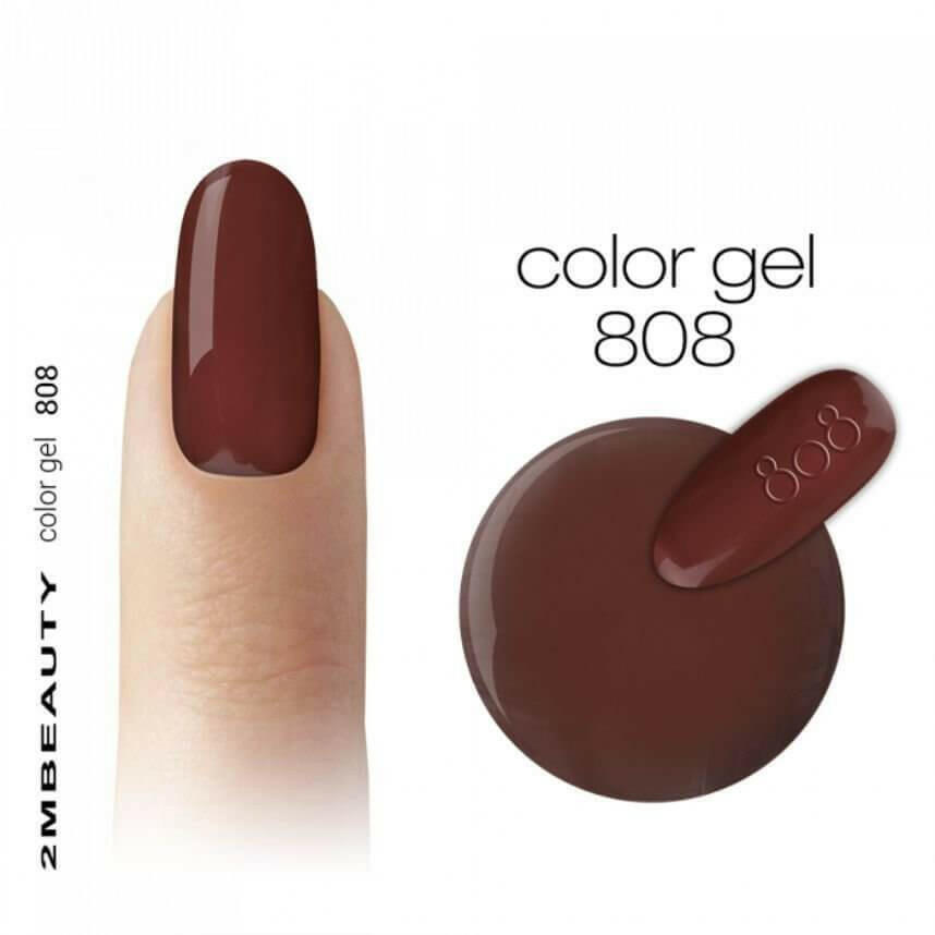 808 Coloured Gel by 2MBEAUTY - thePINKchair.ca - Coloured Gel - 2Mbeauty