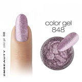 848 Glitter Gel by 2MBEAUTY - thePINKchair.ca - Coloured Gel - 2Mbeauty