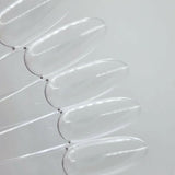 Almond Swatch Sticks (CLEAR/50pcs) by thePINKchair - thePINKchair.ca - Nail Tools - thePINKchair nail studio