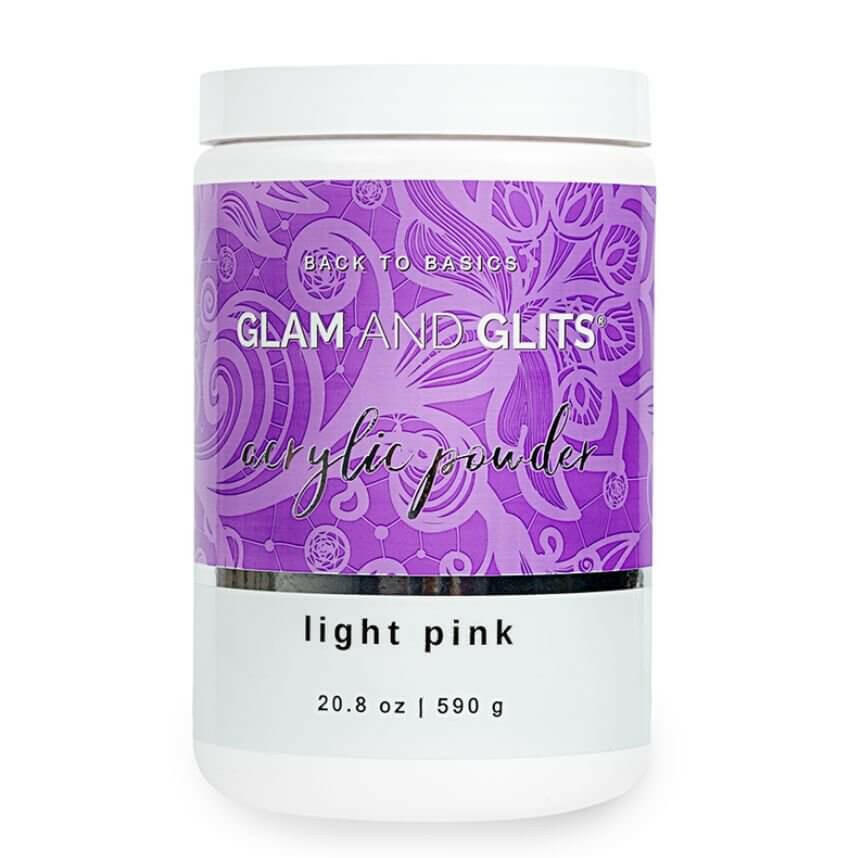 Back to Basics Light Pink (20.8OZ) by Glam &amp; Glits - thePINKchair.ca - Acrylic Powder - Glam &amp; Glits