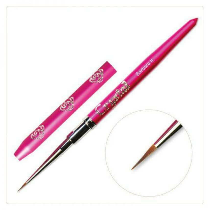 Barbara II Brush by Crystal Nails - thePINKchair.ca - Brushes - Crystal Nails/Elite Cosmetix USA