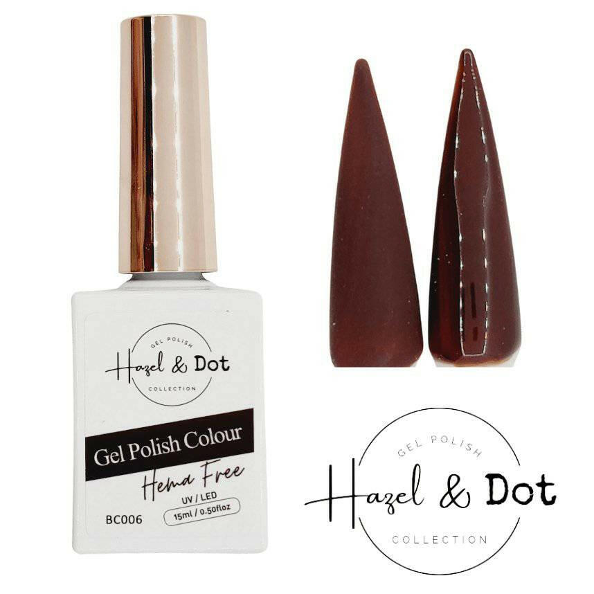 BC006, Tall, Dark & Handsome Gel Polish by Hazel & Dot - thePINKchair.ca - Gel Polish - thePINKchair nail studio