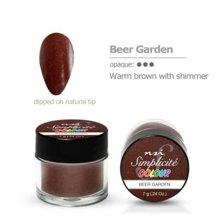 Beer Garden Simplicite PolyDip/Acrylic Colour Powder by NSI - thePINKchair.ca - Acrylic Powder - NSI