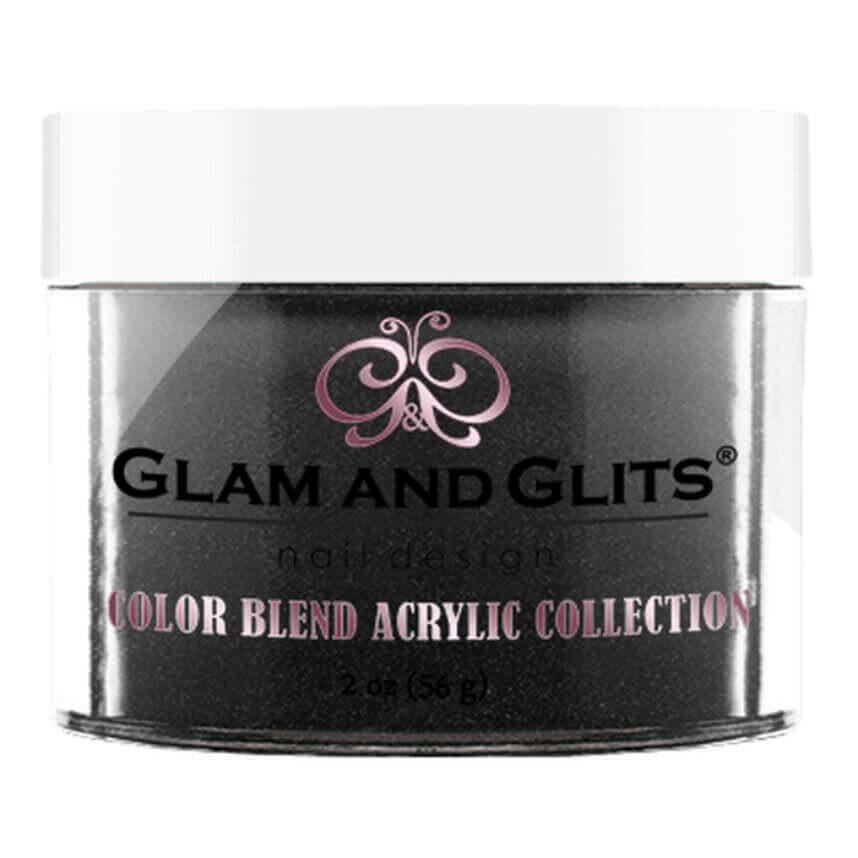 BL3048, Black Mail Acrylic Powder by Glam &amp; Glits - thePINKchair.ca - Coloured Powder - Glam &amp; Glits