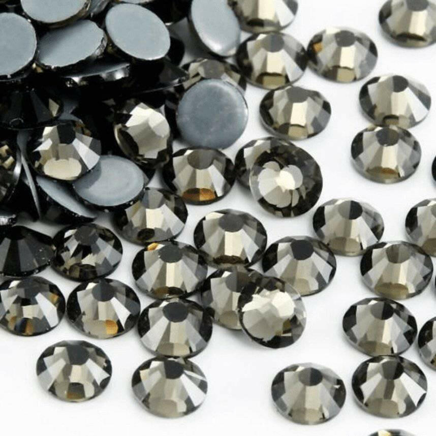Black Diamond Mixed Sizes Rhinestones by thePINKchair - thePINKchair.ca - Rhinestone - Queency