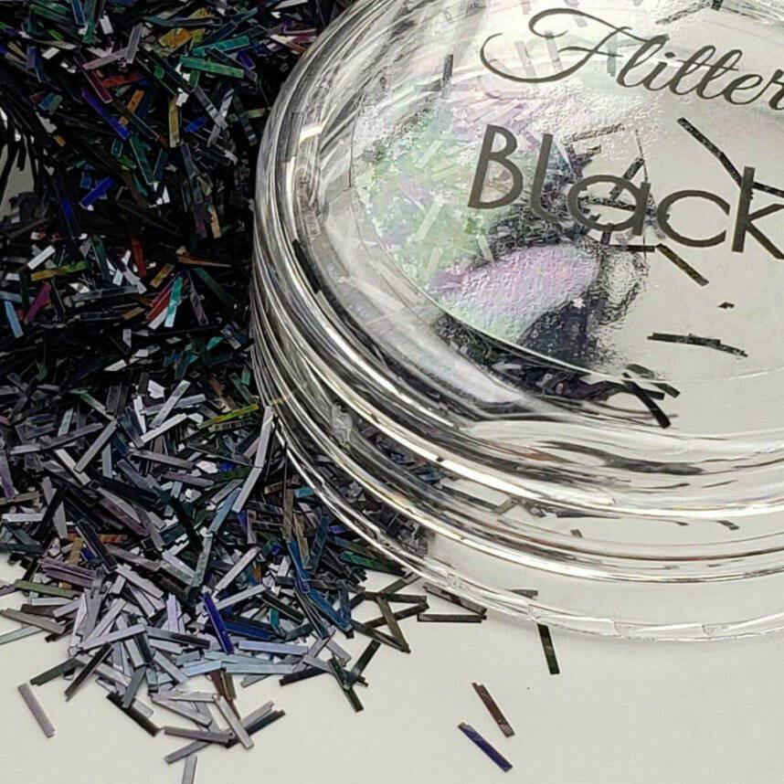 Black, Flitter (9) - thePINKchair.ca - Glitter - thePINKchair nail studio