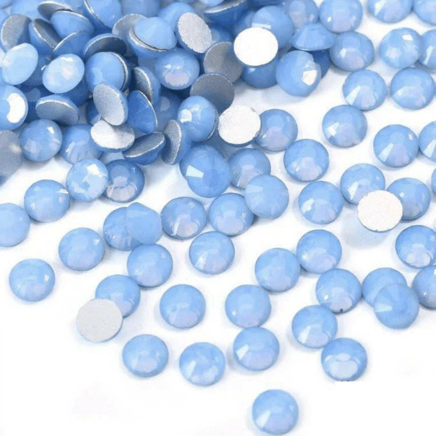 Blue Opal Mixed Sizes Rhinestones by thePINKchair - thePINKchair.ca - Rhinestone - Queency