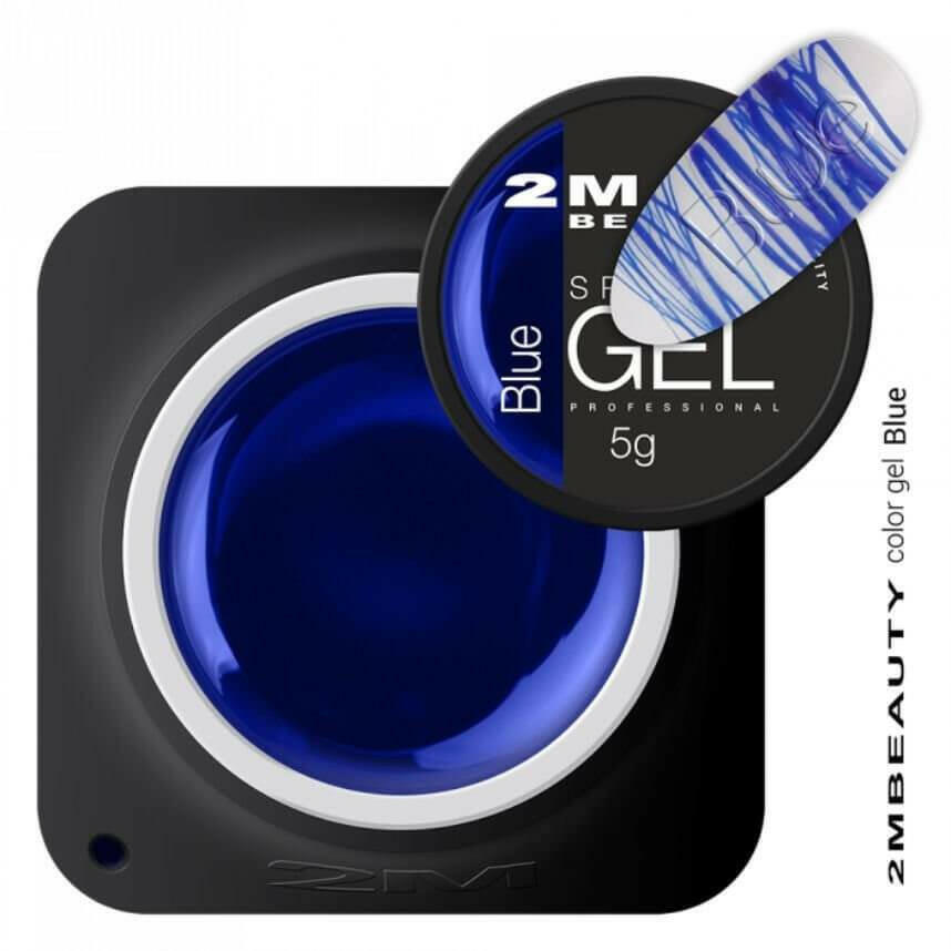 Blue Spider Gel by 2MBEAUTY - thePINKchair.ca - Coloured Gel - 2Mbeauty
