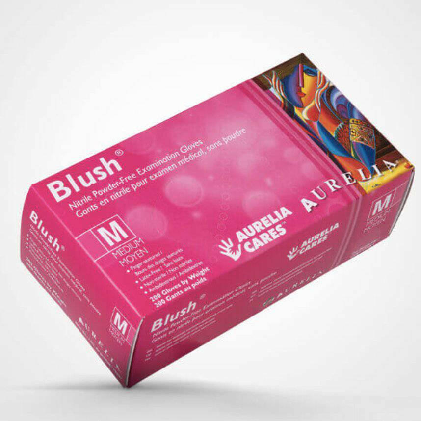 Blush Nitrile Gloves - thePINKchair.ca - Odds & Ends - SuperMax Canada