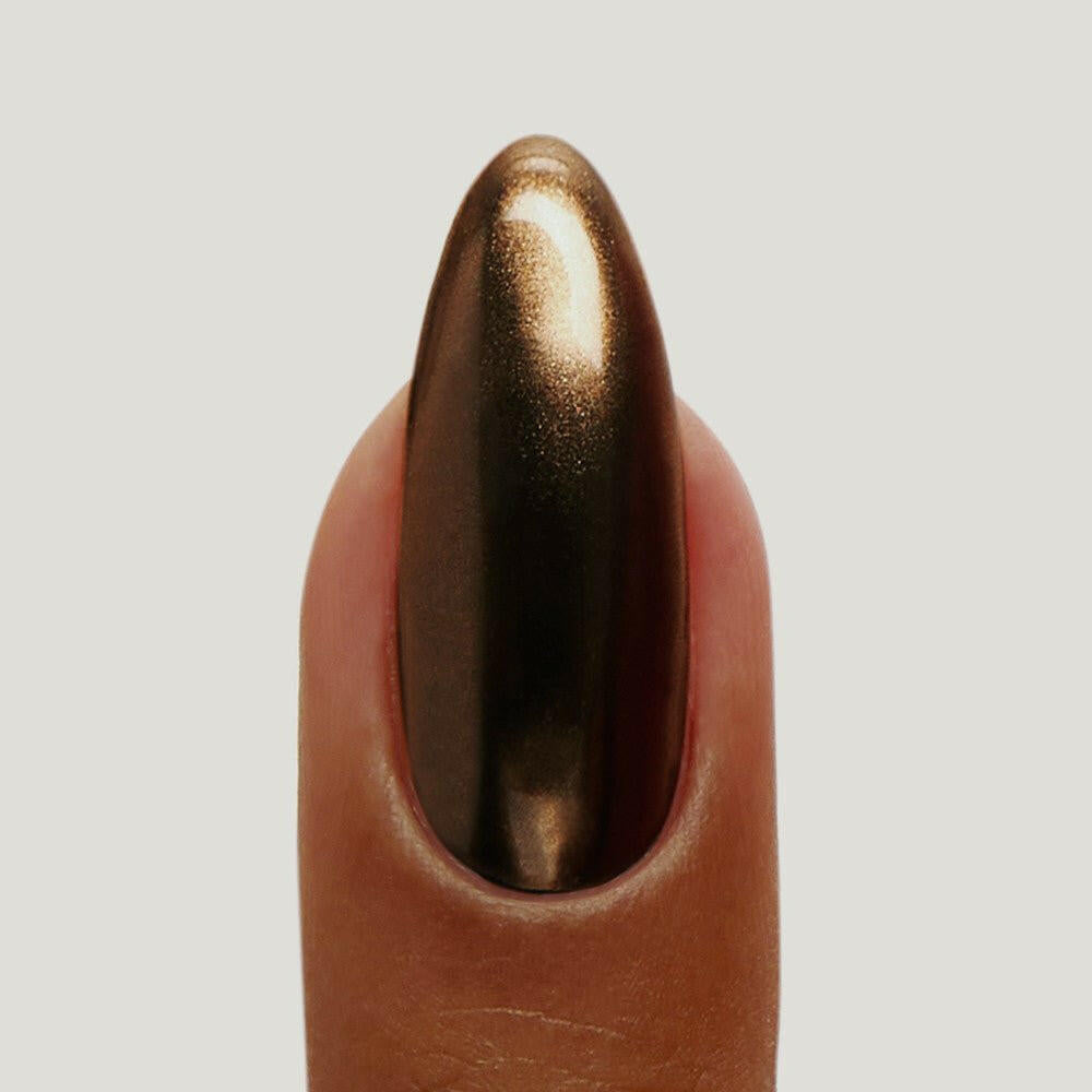 Brownie Chrome Pigment by the GEL bottle - thePINKchair.ca - Nail Art - the GEL bottle
