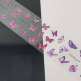 Butterfly #19 Transfer Foil by thePINKchair - thePINKchair.ca - Nail Art - thePINKchair nail studio
