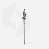 Carbide Nail Drill Bit, “Cone” (blue + 6mm head/14mm working part) - thePINKchair.ca - efile bit - Staleks