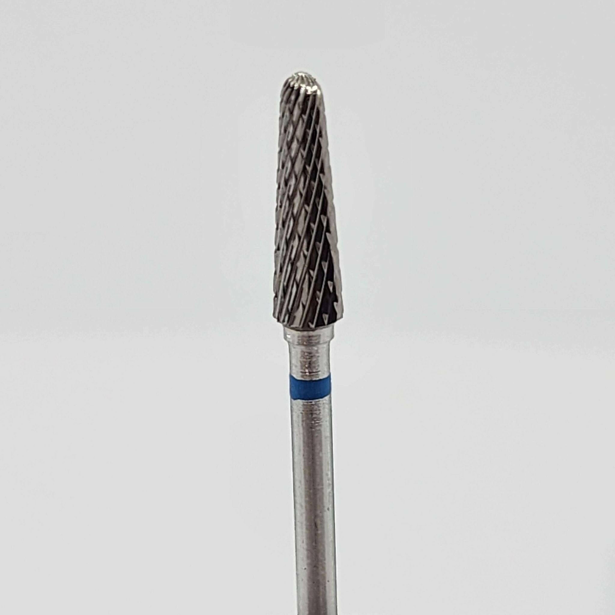 Carbide Nail Drill Bit, “Frustum” (blue + 4mm head/13mm working part) - thePINKchair.ca - efile bit - Staleks