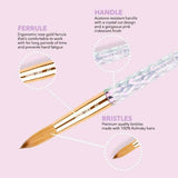 CLASSIC Acrylic Brush by Kiara Sky - thePINKchair.ca - Brushes - Kiara Sky