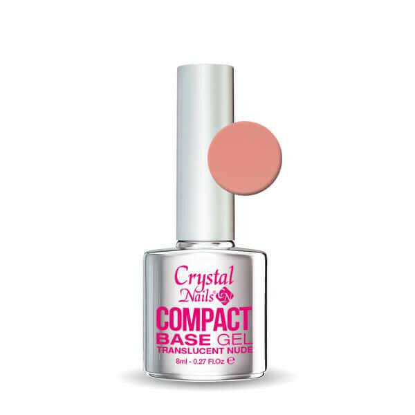 Compact Base Gel (TRANSLUCENT NUDE/8ml) by Crystal Nails - thePINKchair.ca - Base Gel - Crystal Nails/Elite Cosmetix USA