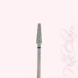 Cone Cuticle Bit, Flat Top Diamond (MEDIUM) by thePINKchair - thePINKchair.ca - efile bit - thePINKchair nail studio