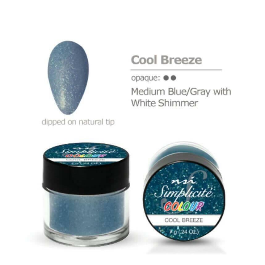 Cool Breeze Simplicite PolyDip/Acrylic Colour Powder by NSI - thePINKchair.ca - Acrylic Powder - NSI