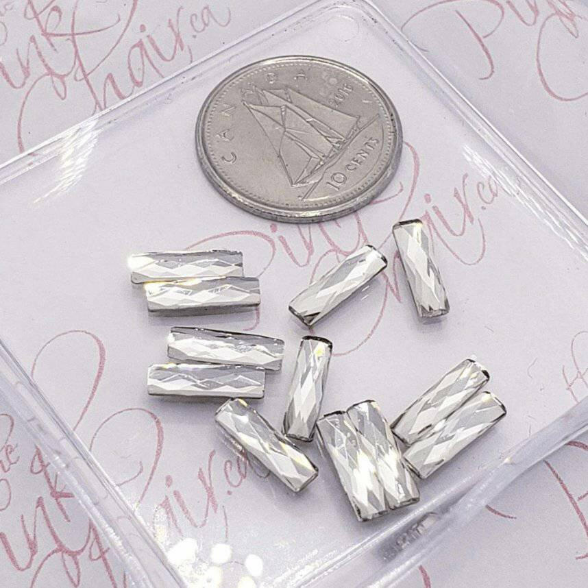 Crystal, Shape #14 by thePINKchair - thePINKchair.ca - Rhinestone - thePINKchair nail studio