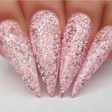D496, Pinking of Sparkle Dip Powder by Kiara Sky - thePINKchair.ca - Dip Powder - Kiara Sky