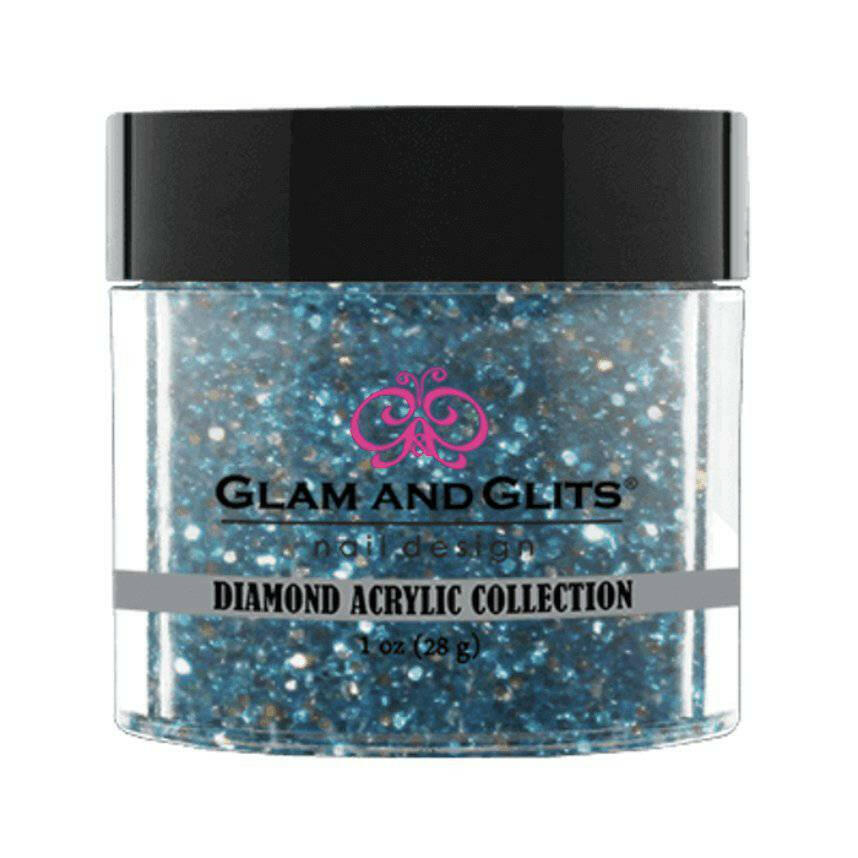 DAC54, Icey Blue Acrylic Powder by Glam & Glits - thePINKchair.ca - Coloured Powder - Glam & Glits