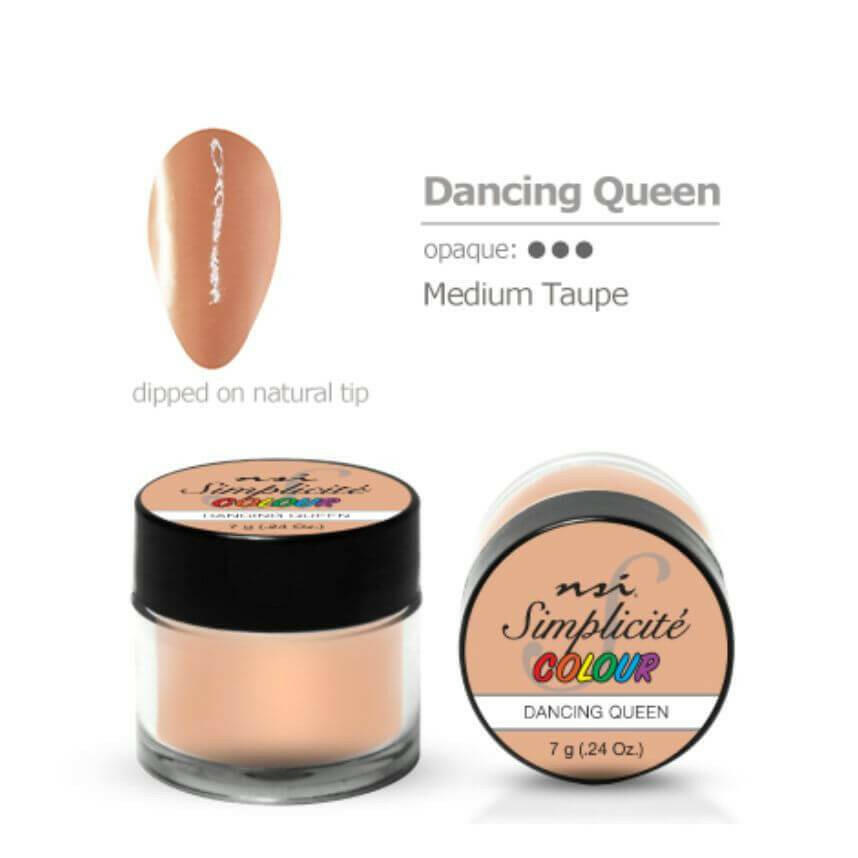 Dancing Queen Simplicite PolyDip/Acrylic Colour Powder by NSI - thePINKchair.ca - Acrylic Powder - NSI
