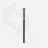 Diamond Nail Drill Bit, “Ball” (blue + 3.5mm head) - thePINKchair.ca - efile bit - Staleks