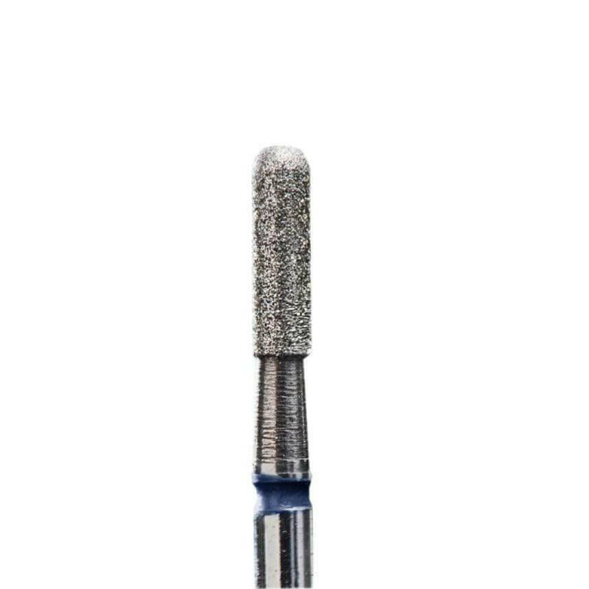 Diamond nail drill bit, rounded "cylinder", blue - 23 mm by Egoista - thePINKchair.ca - efile bit - egoista