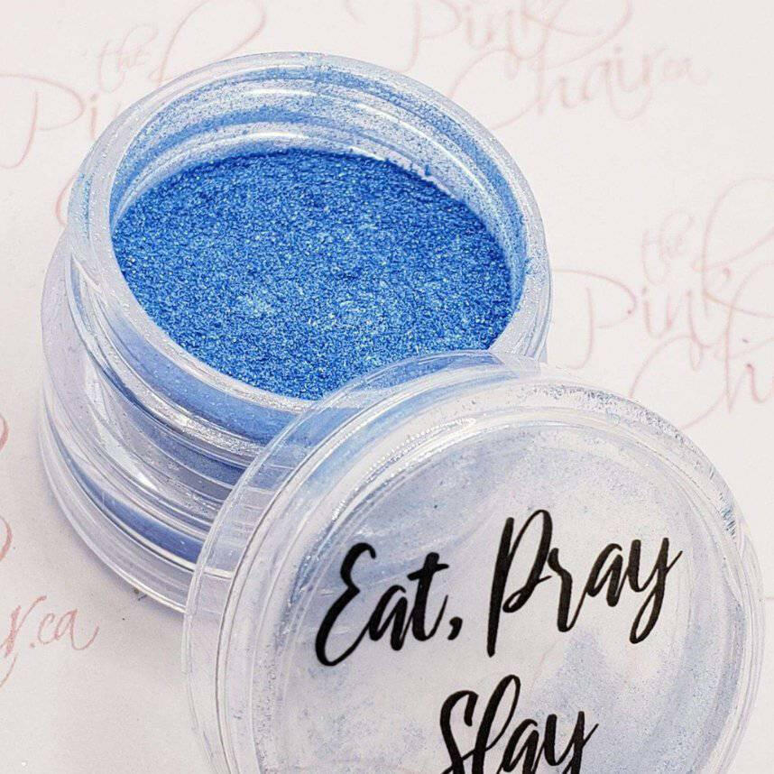 Eat, Pray, Slay, Pigment by thePINKchair - thePINKchair.ca - Nail Art - thePINKchair nail studio