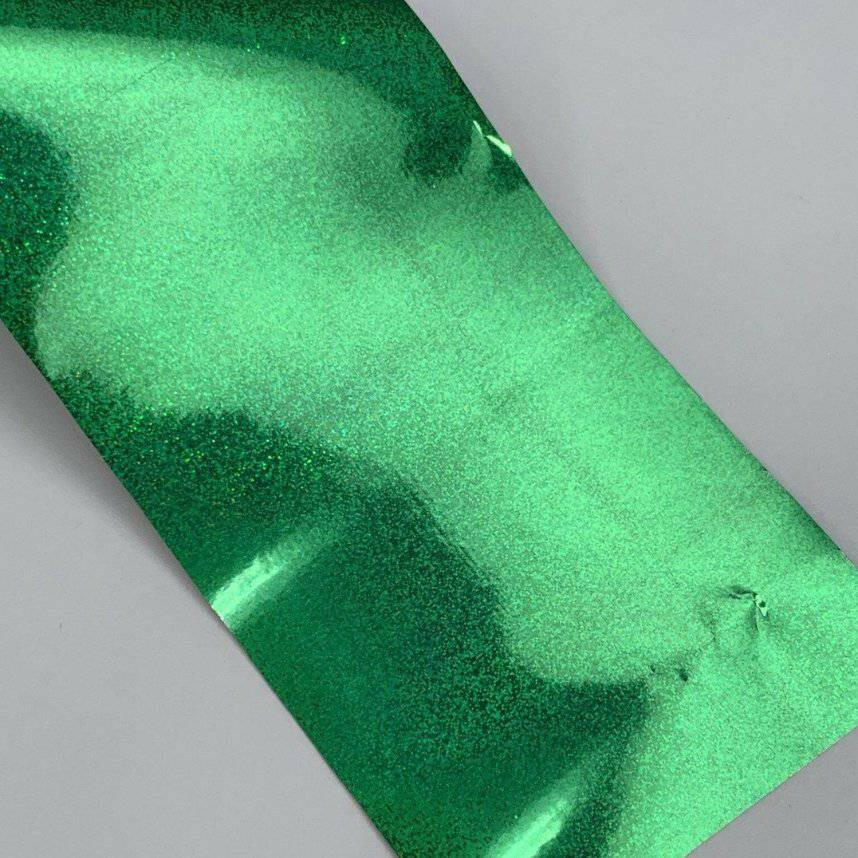 Emerald Laser Transfer Foil by thePINKchair - thePINKchair.ca - Nail Art - thePINKchair nail studio