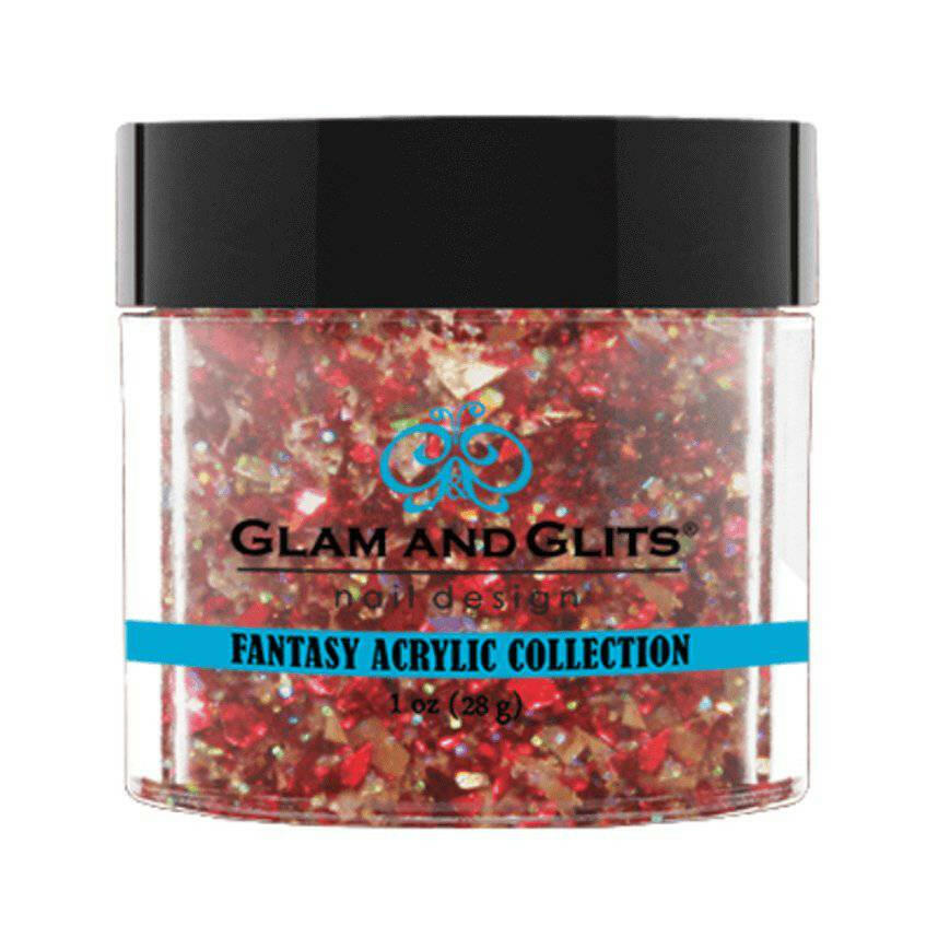FAC510, Red Mist Acrylic Powder by Glam & Glits - thePINKchair.ca - Coloured Powder - Glam & Glits