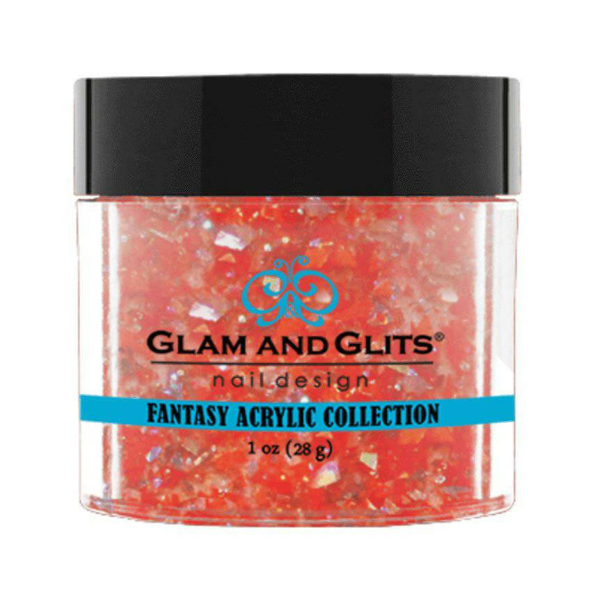 FAC512, Hippie Orange Acrylic Powder by Glam &amp; Glits - thePINKchair.ca - Coloured Powder - Glam &amp; Glits