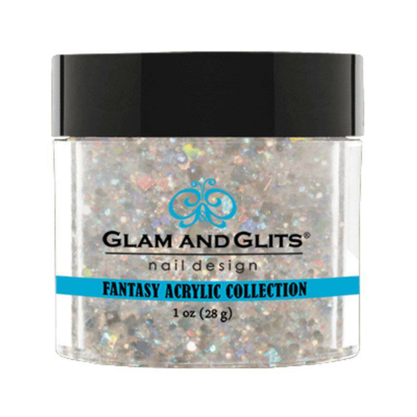 FAC543, Platinum Pearl Acrylic Powder by Glam & Glits - thePINKchair.ca - Coloured Powder - Glam & Glits
