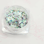 Flashy Flakes #1 by thePINKchair - thePINKchair.ca - Nail Art - thePINKchair nail studio