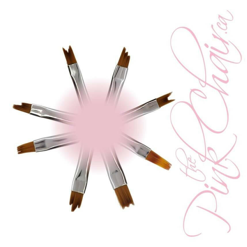 Flower Brush Set (8pcs) by thePINKchair - thePINKchair.ca - Brushes - thePINKchair nail studio
