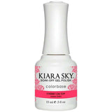 G563, Cherry on Top Gel Polish by Kiara Sky - thePINKchair.ca - Gel Polish - Kiara Sky