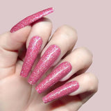 GFX211, Hotter Pink Platinum FX Gel Polish by Kiara Sky - thePINKchair.ca - Gel Polish - Kiara Sky
