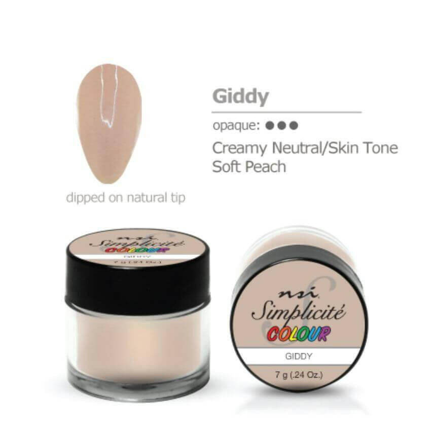 Giddy Simplicite PolyDip/Acrylic Colour Powder by NSI - thePINKchair.ca - Acrylic Powder - NSI
