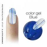Glow in the Dark Neon Blue Spider Gel by 2MBEAUTY - thePINKchair.ca - Coloured Gel - 2Mbeauty