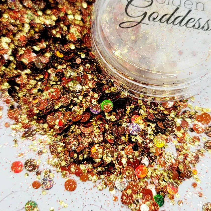 Golden Goddess, Glitter (90) - thePINKchair.ca - Glitter - thePINKchair nail studio