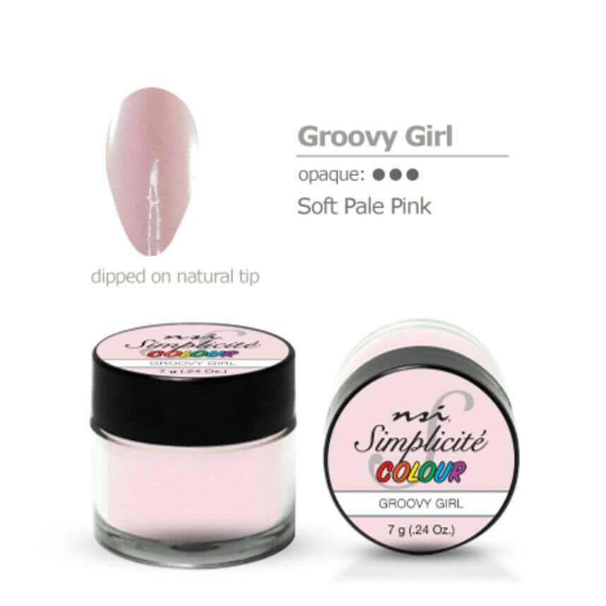 Groovy Girl Simplicite PolyDip/Acrylic Colour Powder by NSI - thePINKchair.ca - Acrylic Powder - NSI