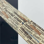Headlines & Goodtimes, Transfer Foil #9 by thePINKchair - thePINKchair.ca - nail art - thePINKchair nail studio