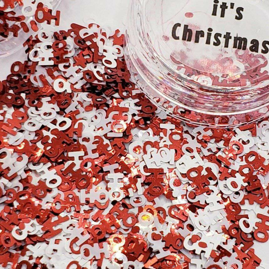 Ho Ho Holy it's Christmas, Glitter (318) - thePINKchair.ca - Glitter - thePINKchair nail studio