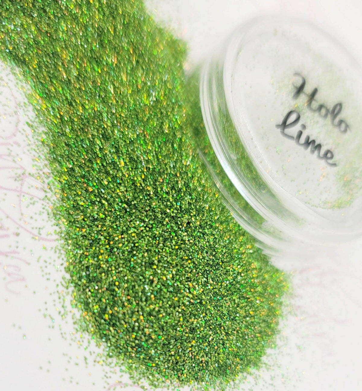 Holo Lime, Glitter (383) - thePINKchair.ca - Glitter - thePINKchair nail studio