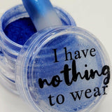 I Have Nothing to Wear, Pigment by thePINKchair - thePINKchair.ca - Nail Art - thePINKchair nail studio